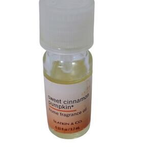 Slatkin & Co Sweet Cinnamon Pumpkin Home Fragrance Oil 0.33 oz. Partial 70%